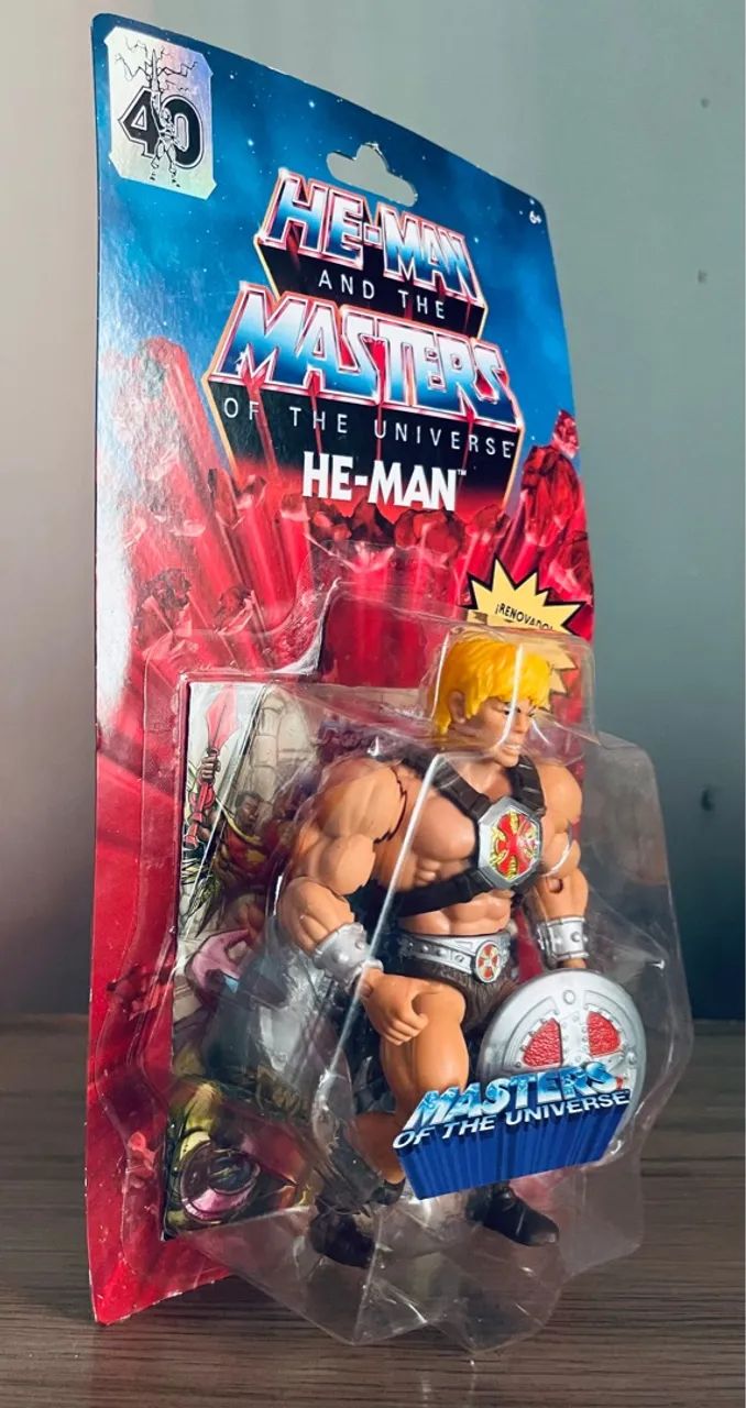 Kit 02 Bonecos He-Man e Mantenna - Masters of the Universe - Foto 5