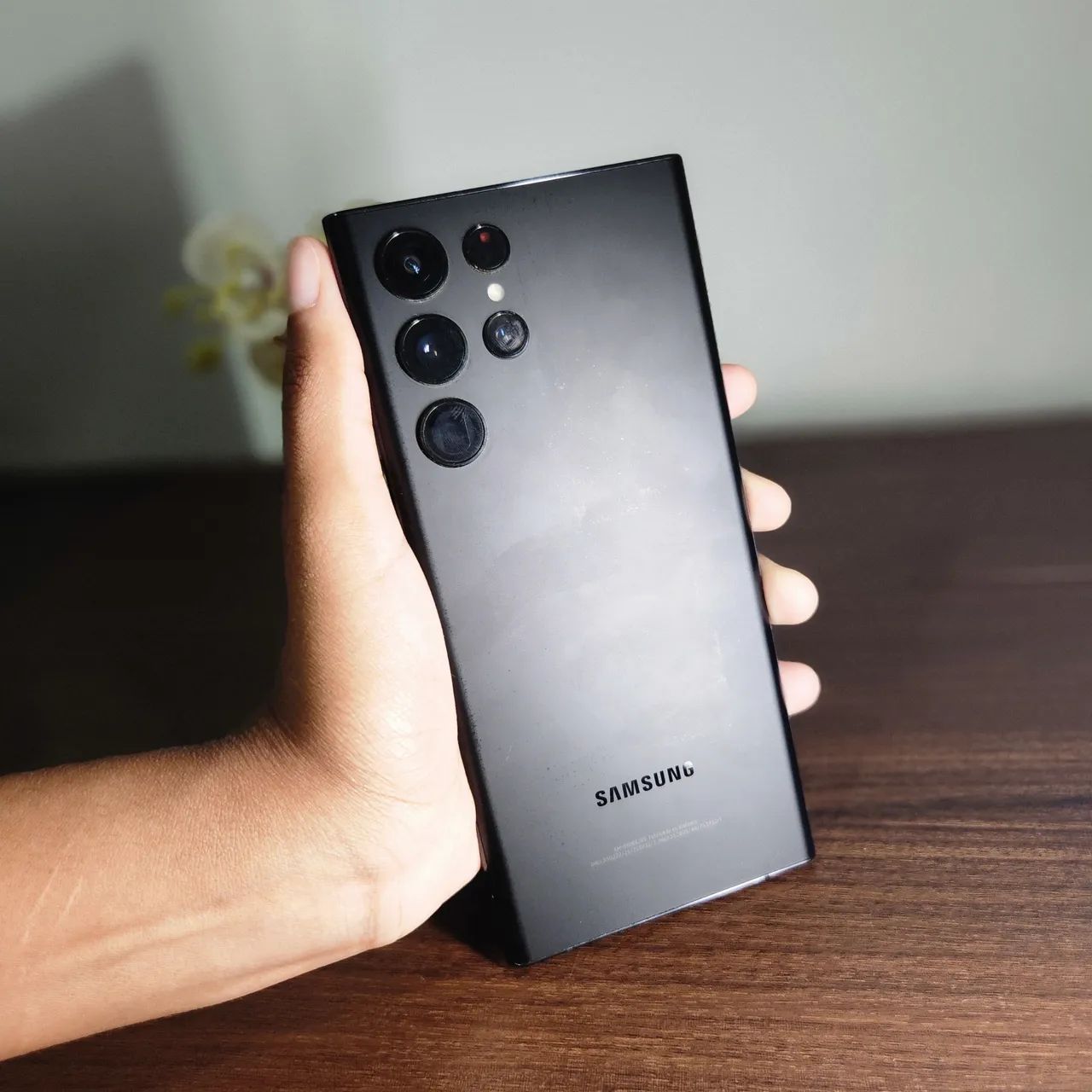 Samsung Galaxy S22 Ultra ? 256GB ? Preto ? Impecável (Somente