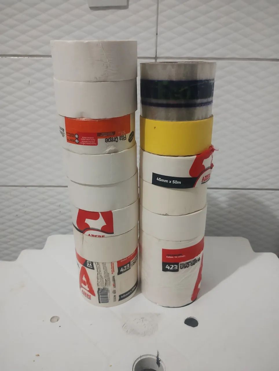 Fita Crepe para Pintura - Adesivação e Proteção