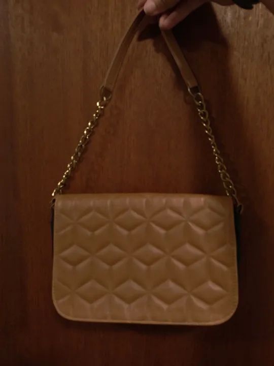 Bolsa de ombro marrom Marisa semi nova 