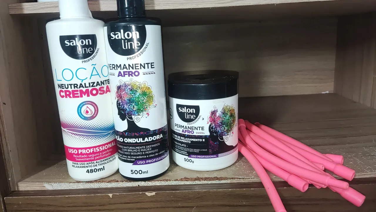 Kit Permanente Afro Salon Line