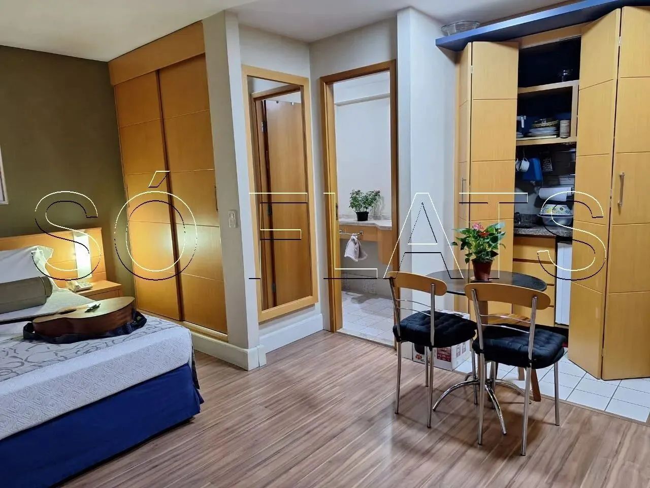 Apto no Transamérica Jardins disponível para locação contendo 43m², 1 dormitório e 1 vaga  - Foto 3