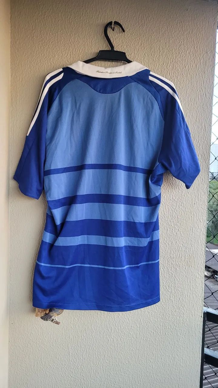 camisa seleção francesa Adidas original futebol  - Foto 2