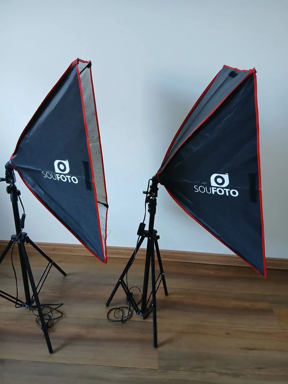 Kit de Iluminação Fotográfica com 2 Softboxes