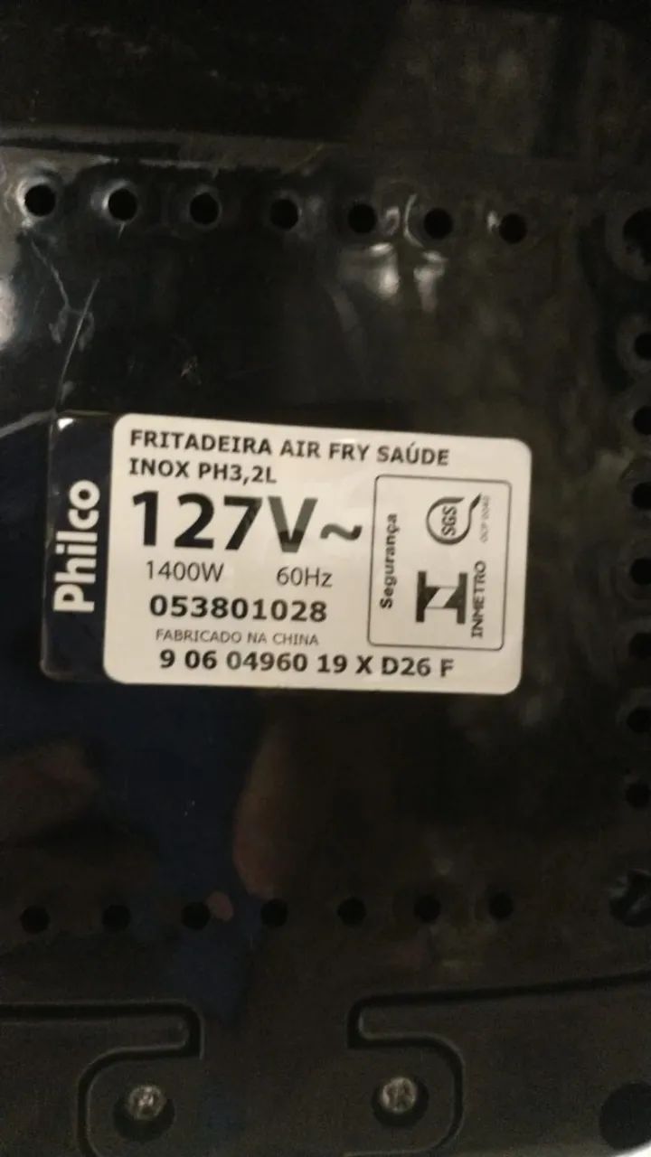Fritadeira Air Fry Philco 3,2L 127v nova vendo (favor ler anuncio) - Foto 5