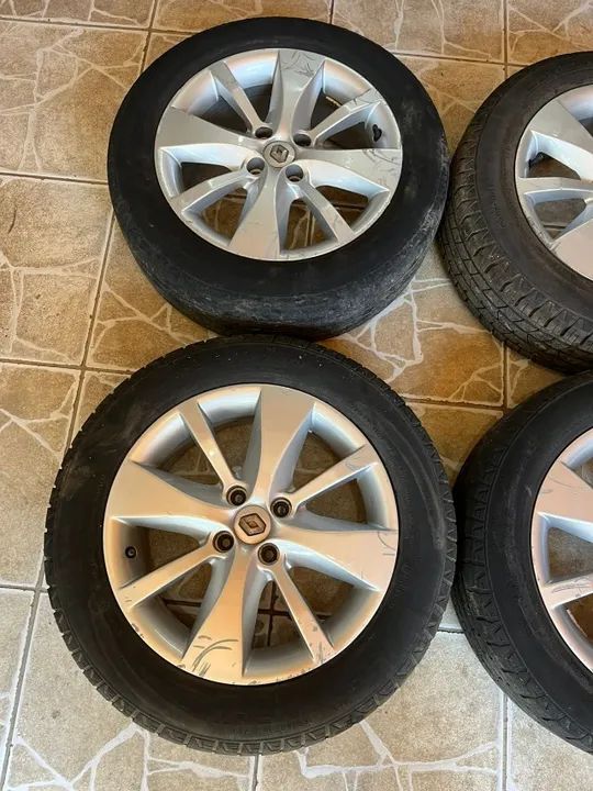 Jogo de Rodas Renualt Sandero Stepway 2014 - Rs Auto Peças  - Foto 5