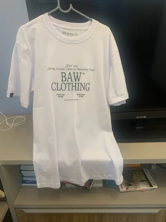 Camiseta BAW Clothing Branca