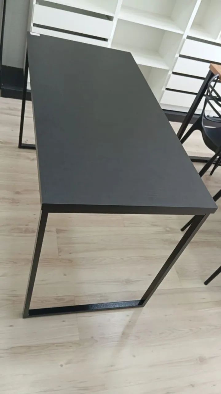 Mesa de Escritório Preta - Foto 3
