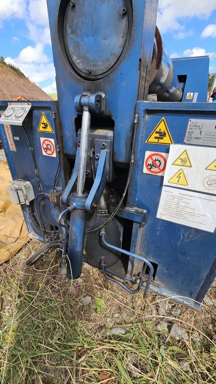 CALANDRA HIDRÁULICA FACCIN HAV-3145 - ITALIANA, ANO 2013 - Foto 5