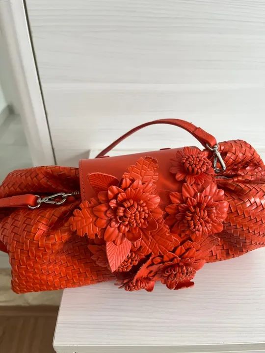 Bolsa em Couro Trançado - Foto 2