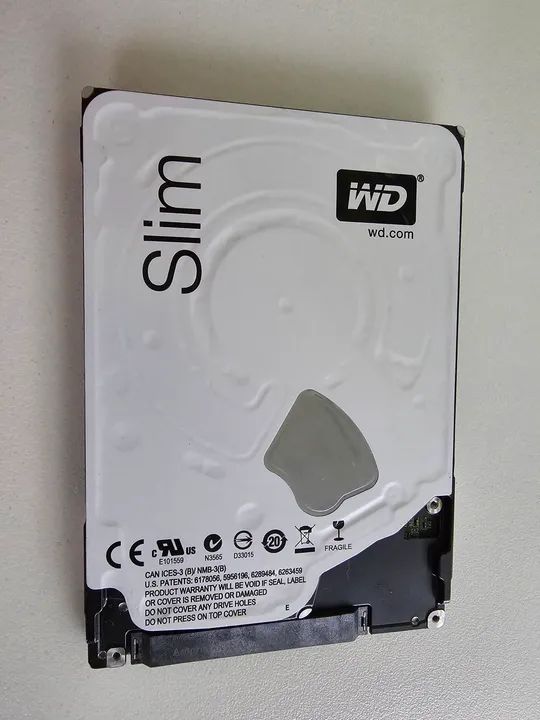 HD Notebook 1Tb WD Blue 100% ok. NÃO ACEITO OLX PAY 