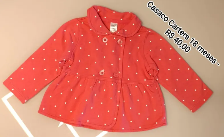 Casaco feminino 18 Meses - Carters