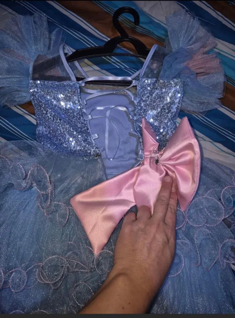 Vestido Infantil Stitch  - Foto 3