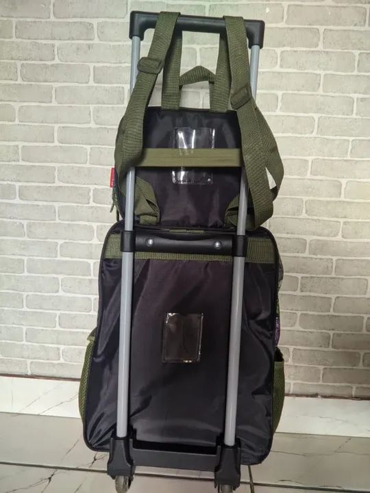 Mochila Rodinhas+ Lancheira Térmica  - Foto 4