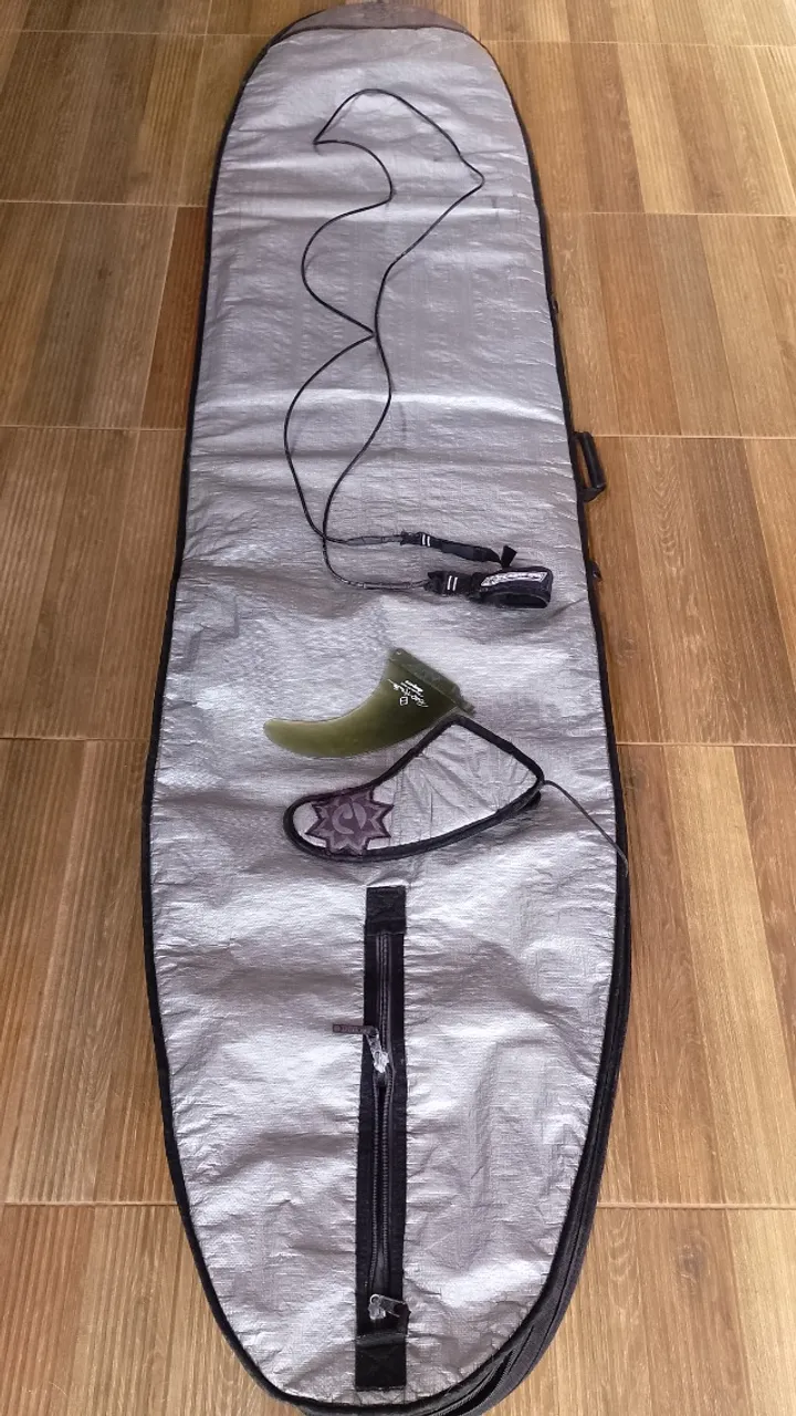 Capa Quilha Leash surf longboard