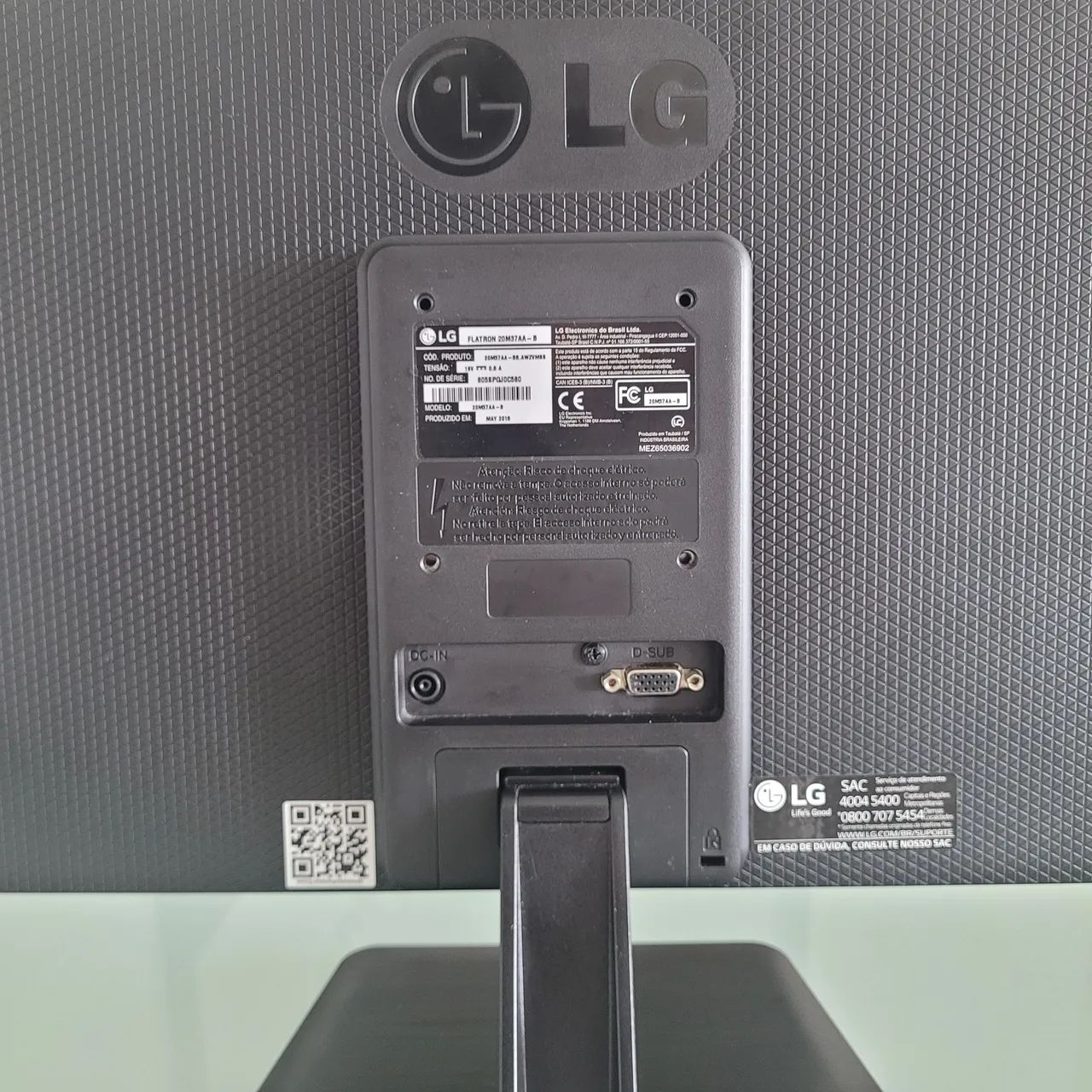 Monitor LED 19,5" 20M37AA-B LG - Foto 2