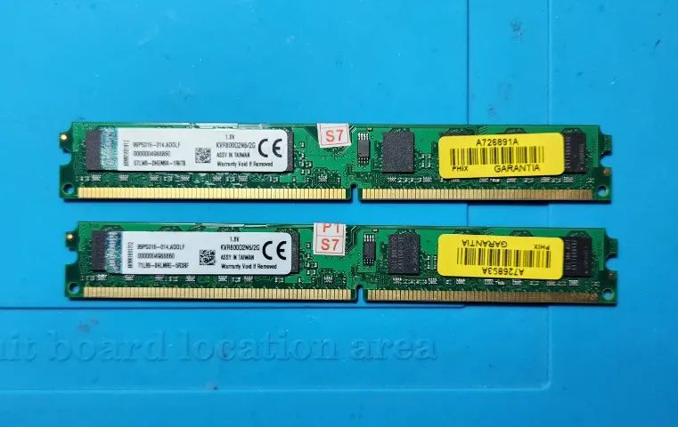 Kit Memória Ram DDR2 (8 unidades) - Foto 3