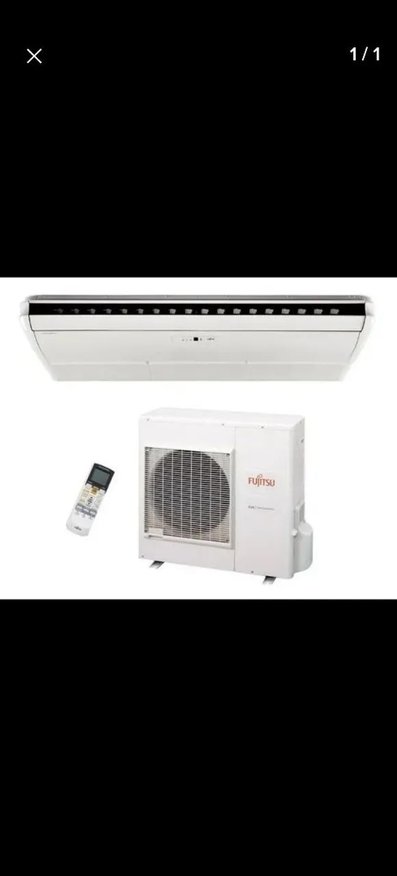 Ar condicionado FUJITSU piso-teto inverter 36.000 BTUs AOBA 36LFTL - Foto 5