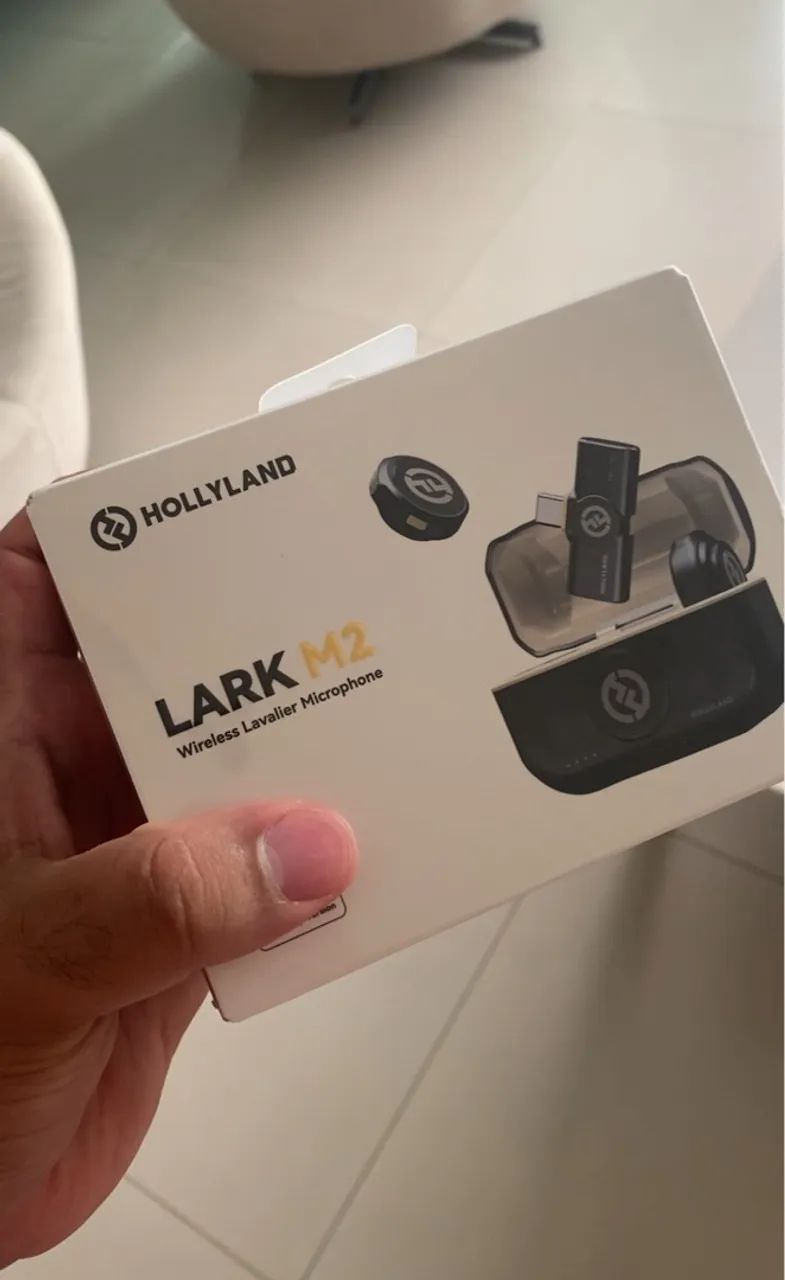 Microfone Sem Fio Hollyland Lark M2