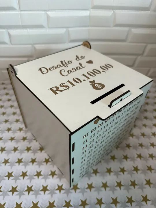 Cofre Desafio do Casal - R$10.100,00 - Foto 6