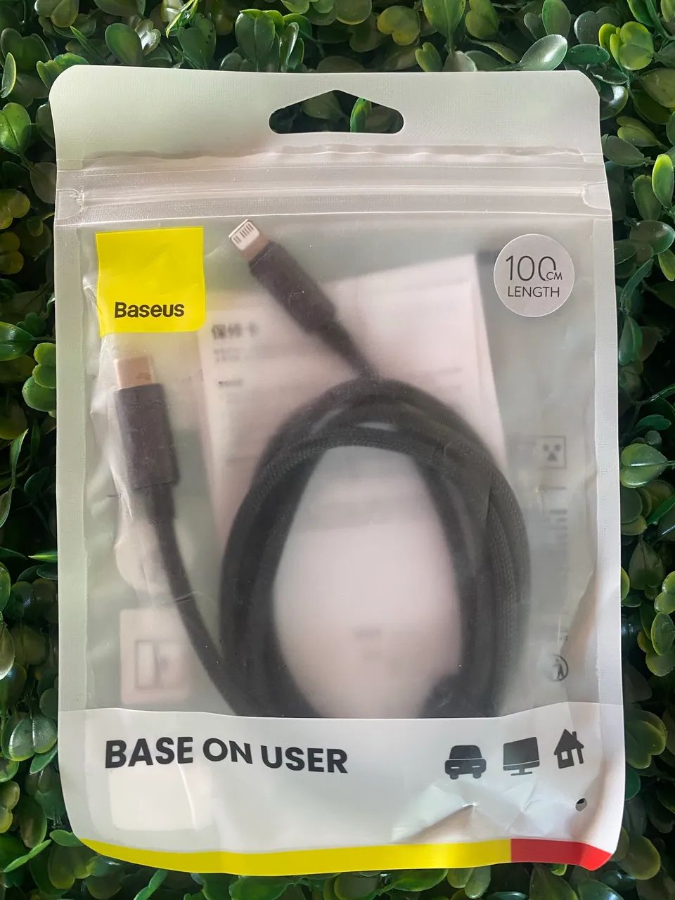 Cabo turbo baseus iPhone e Android 