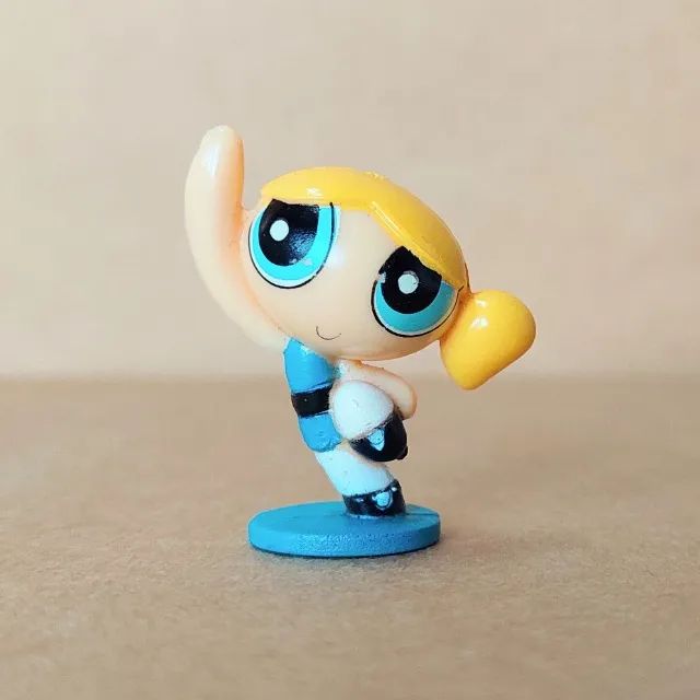 brinquedo - bonecas miniaturas lindinha meninas superpoderosas (usadas) - Foto 4