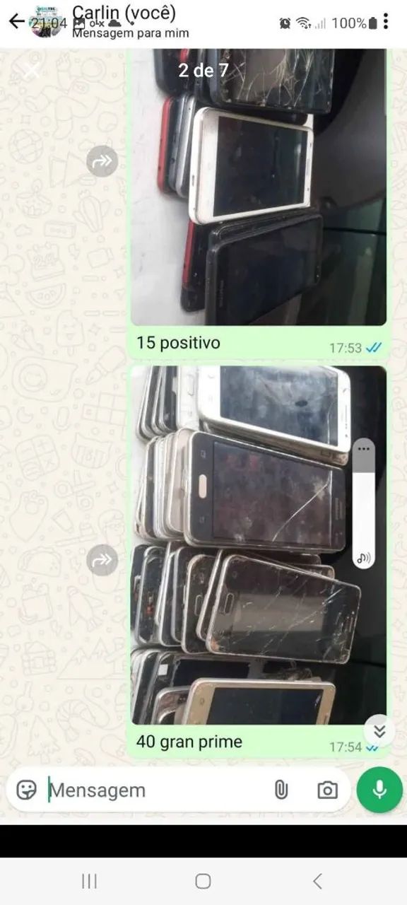 Lote de celulares para peças - Foto 5