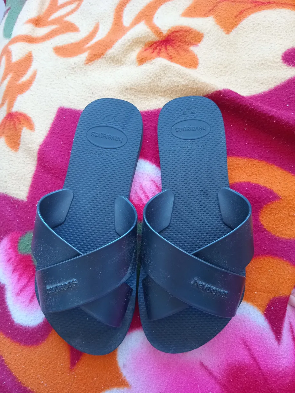 Sandália Havaianas Feminina Preta