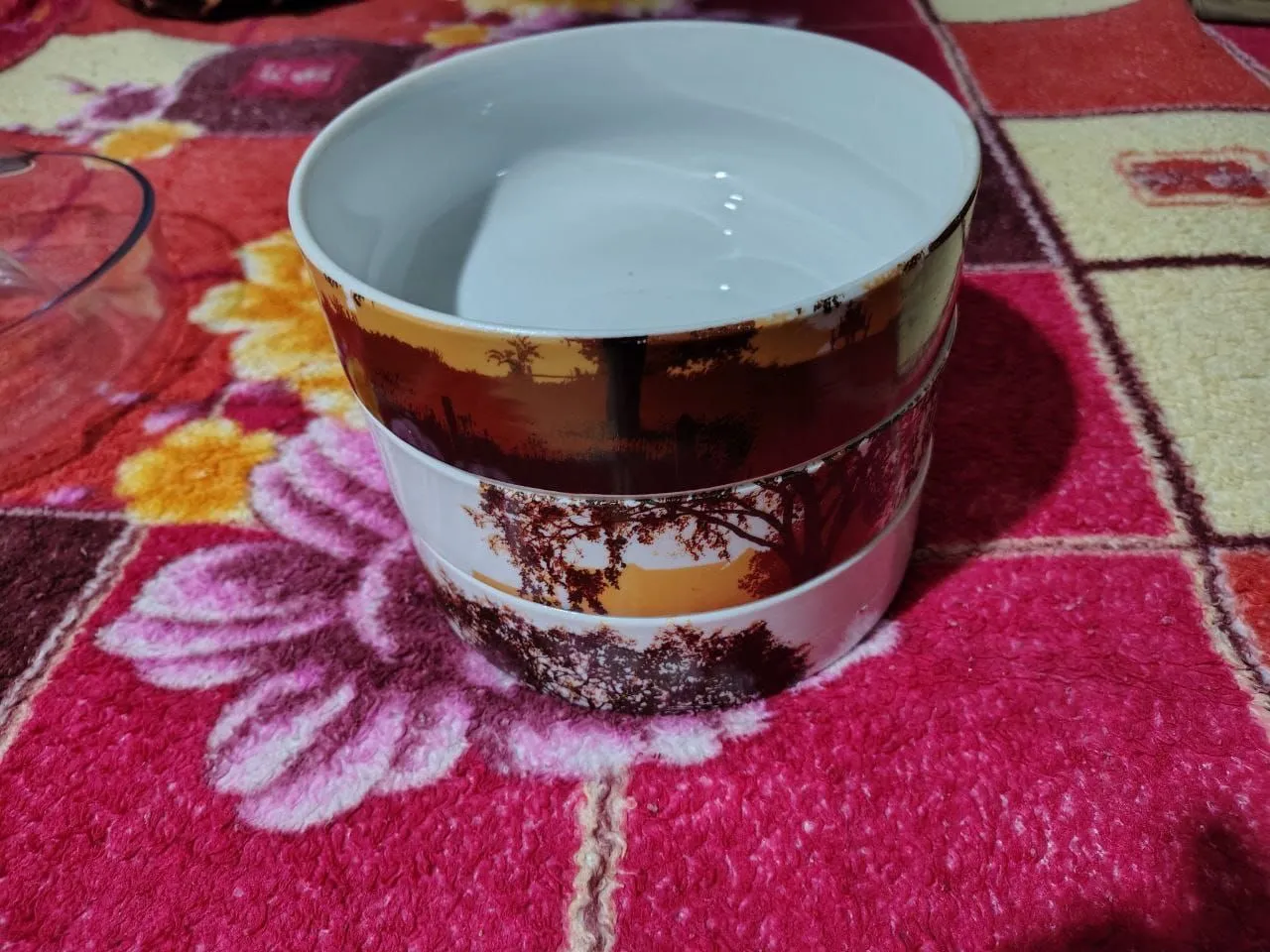 Conjunto de tigelas decorativas