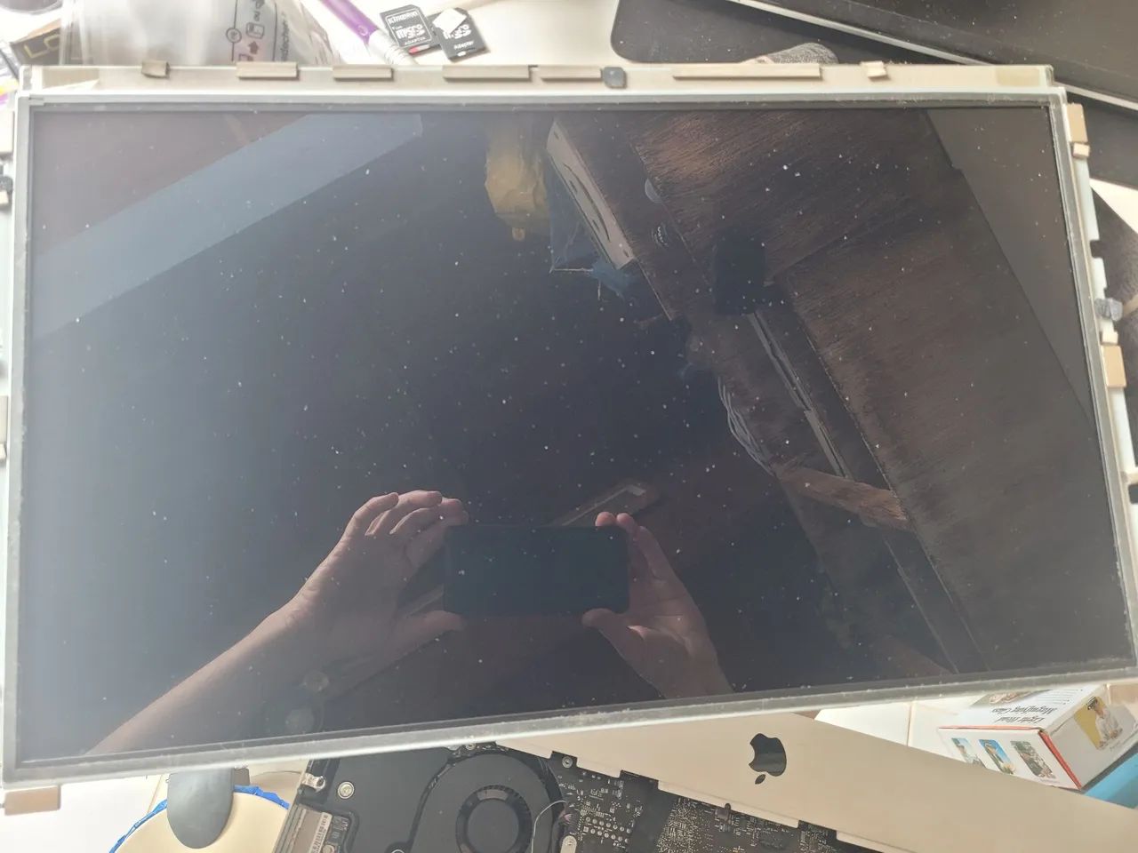 Tela display lcd 21 lg lm215wf3 apple a1311 imac 2011 compativel