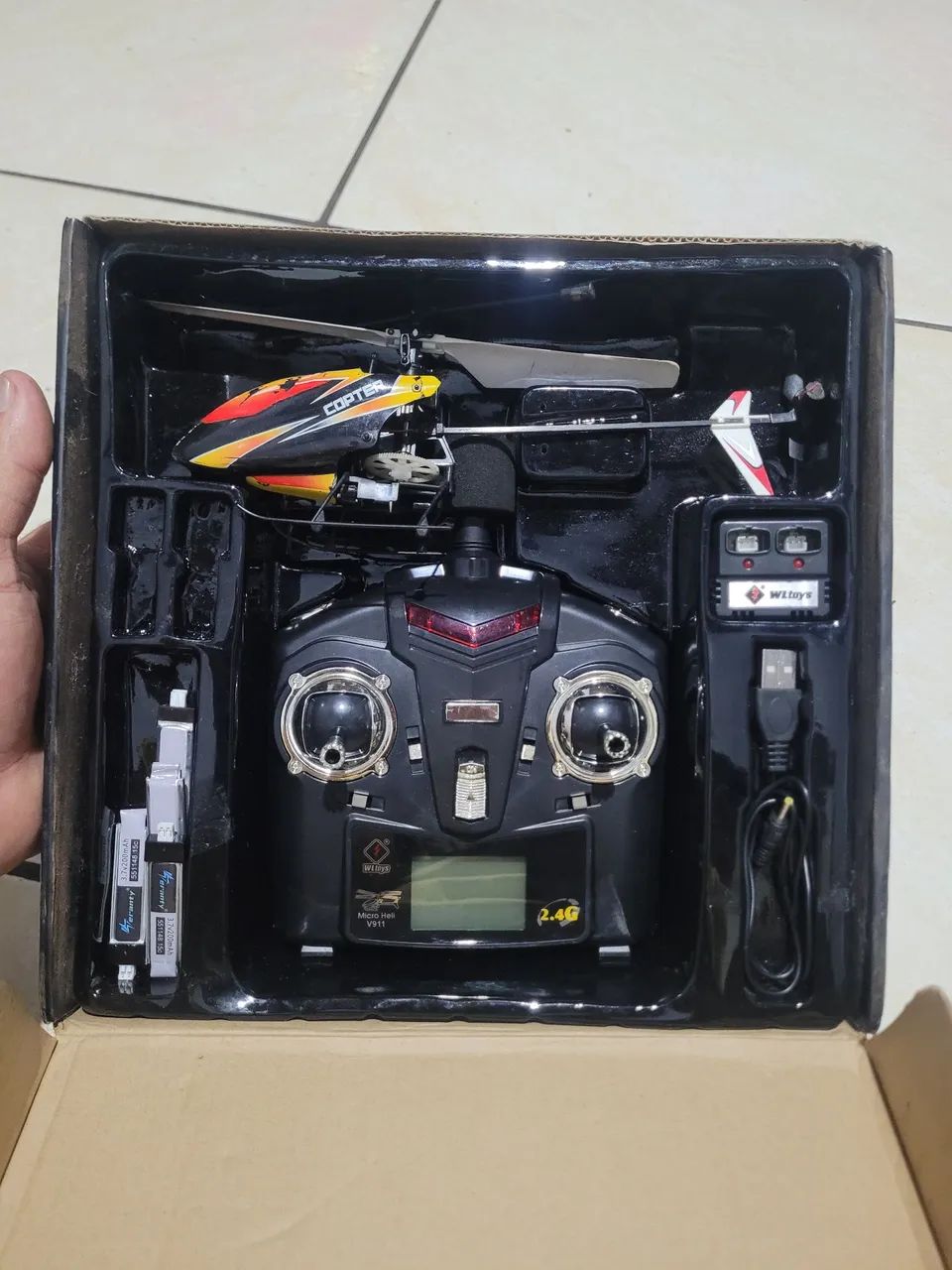 Helicóptero de controle remoto 4CH - Micro Series - Foto 2