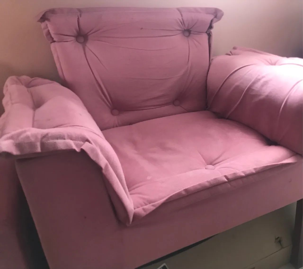 Poltrona Rosa vendo  - Foto 2