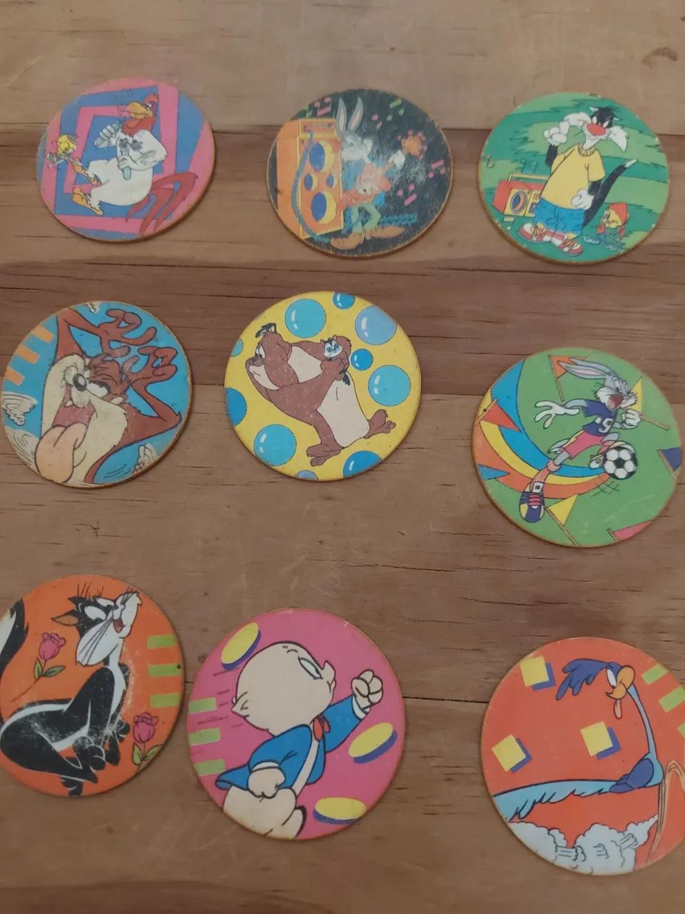 Coleção de Tazo Looneu Tunes . 20 tazos