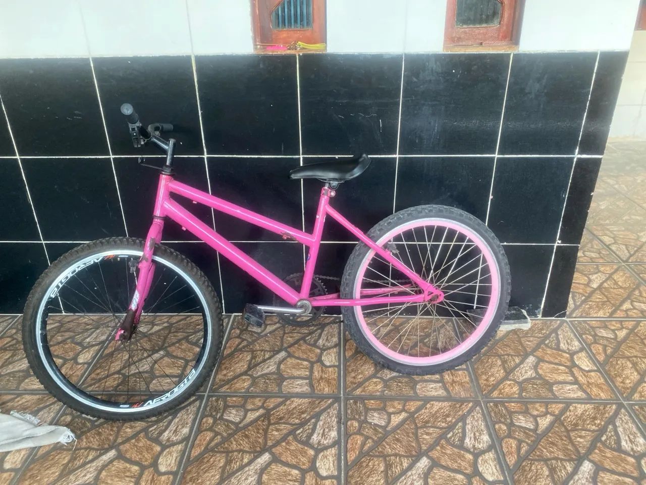 Bicicleta Rosa