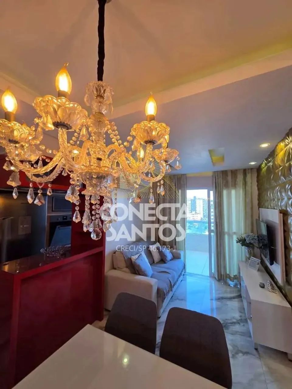 Apto 2 quartos Praia Grande R$ 480 mil, Cod: 1554