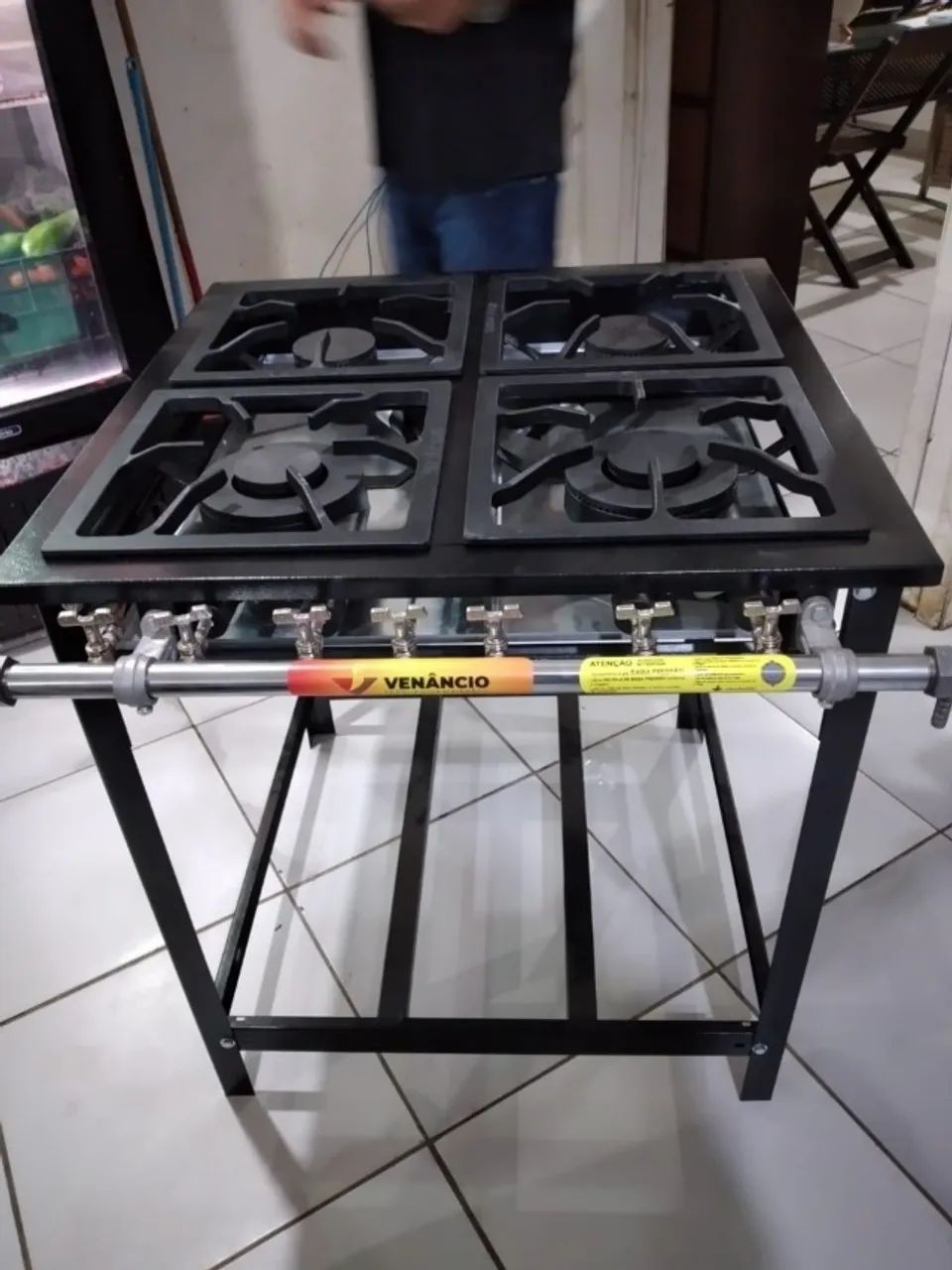Fogao 4b Venancio baixa pressao
