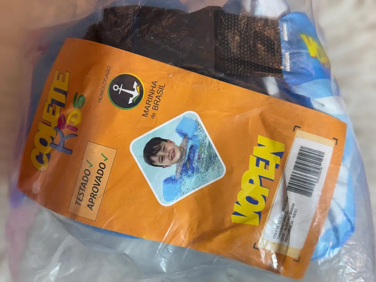 Colete Salva Vidas Infantil Boia De Braço Vopen Homologada - Foto 3