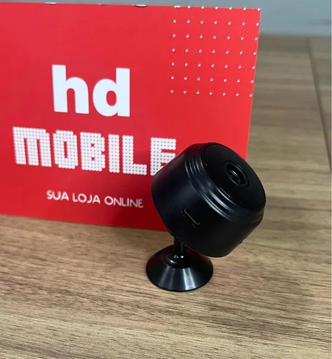 Câmera Espiã HD Mini - Segurança Discreta