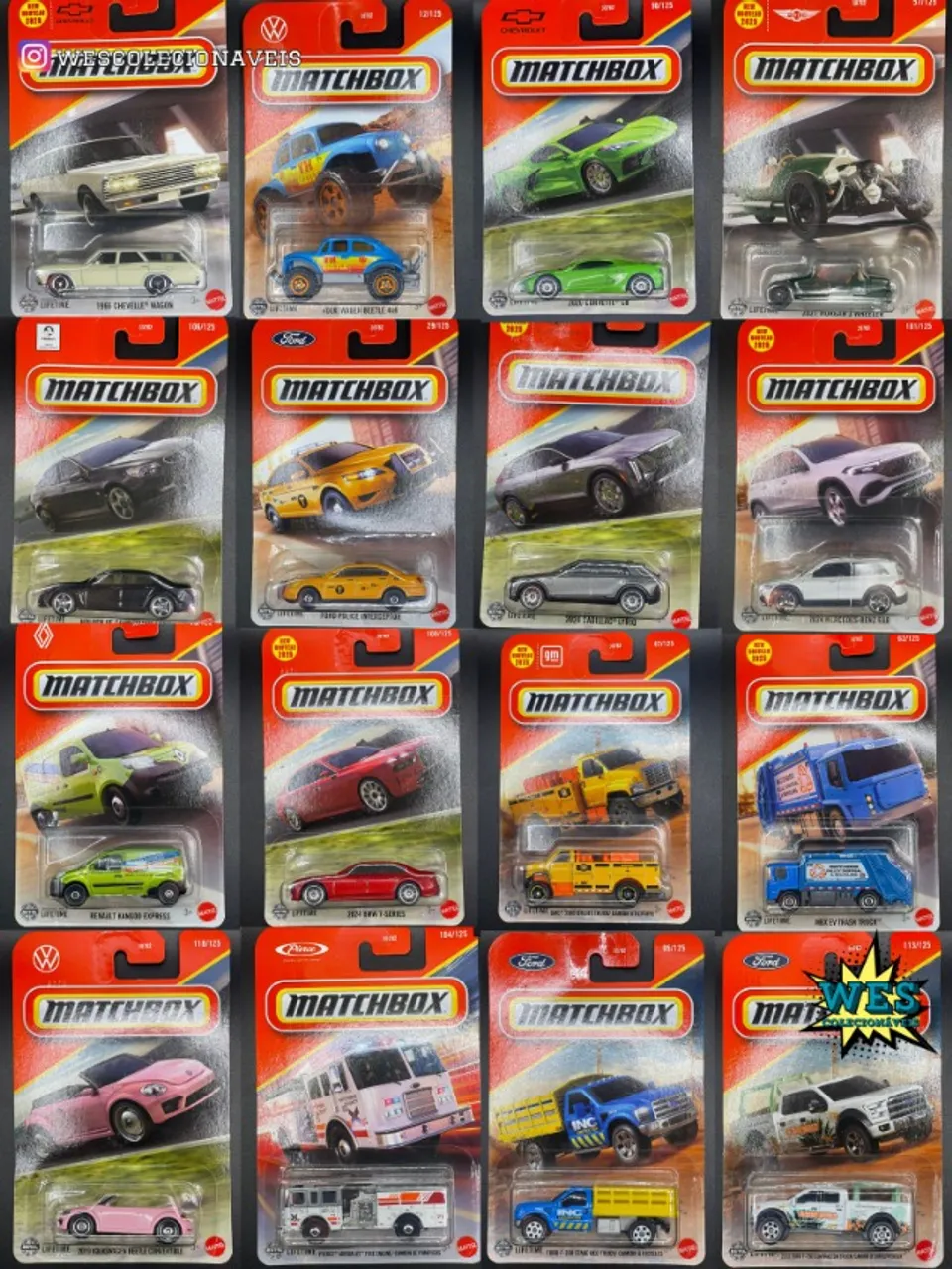 Matchbox Lote G 2025