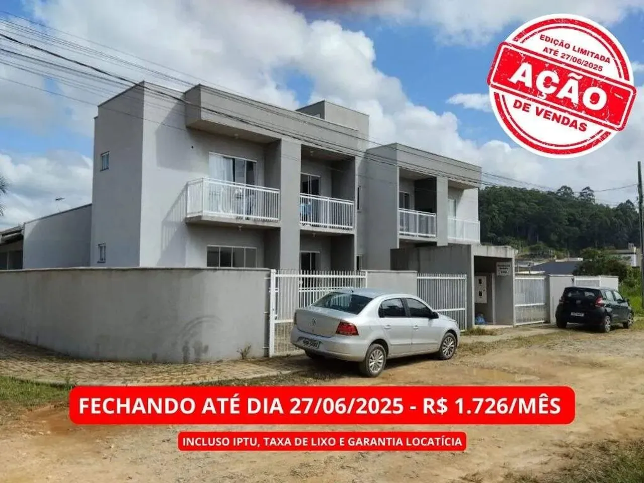 Apartamento com 2 dormitórios para alugar, 56 m² por R$ 1.917/mês Incluso IPTU,TAXA DE LIX