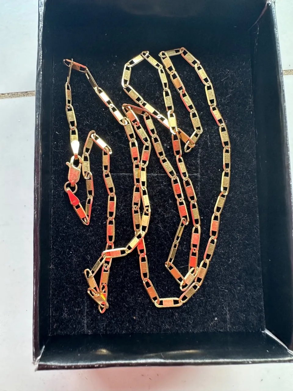 Vendo lindo cordão de ouro 18 K novo zerado