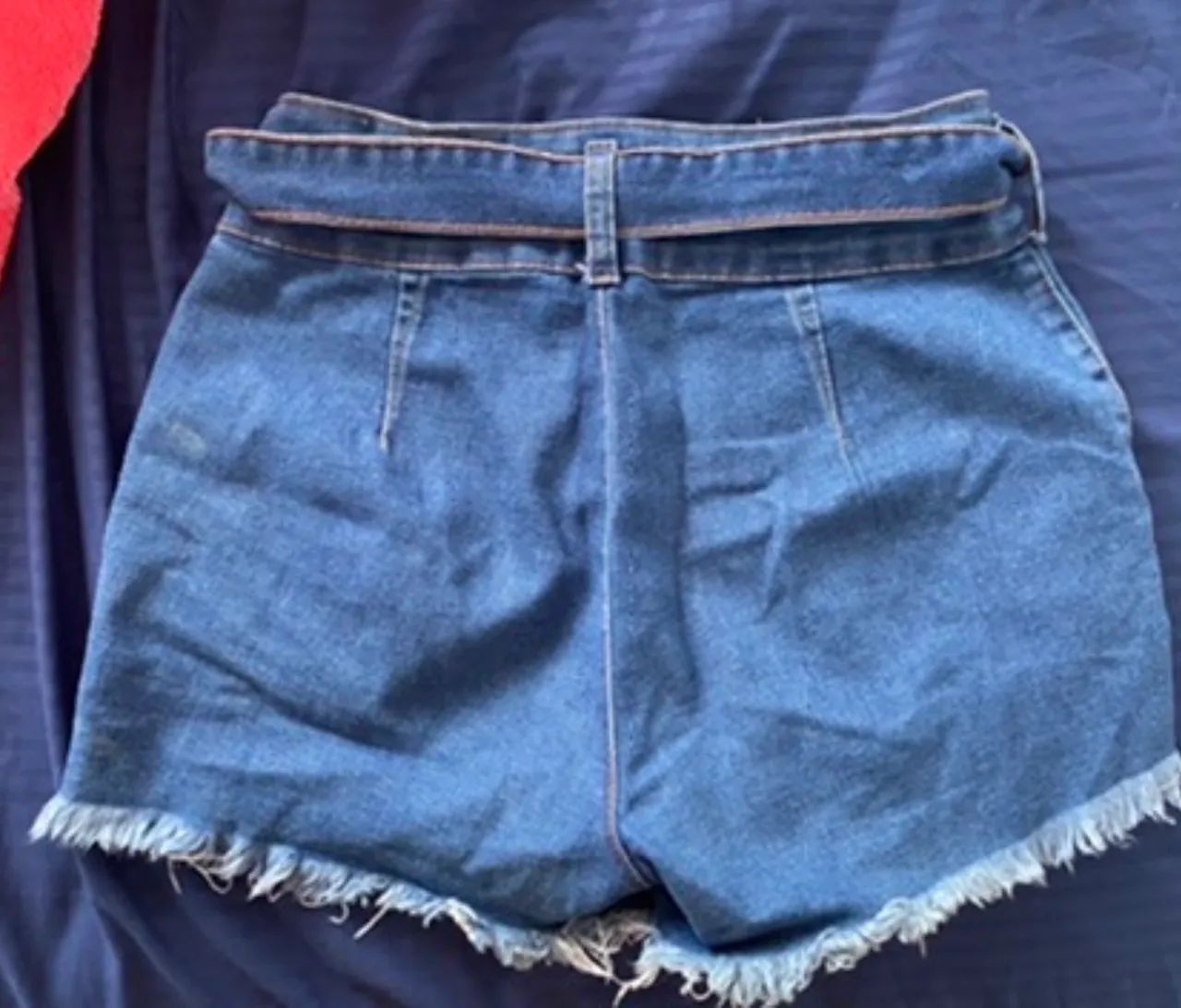 Short saia jeans 38  - Foto 2