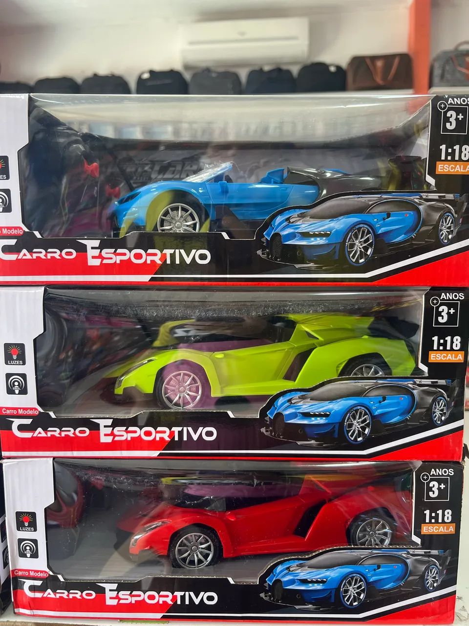 Carro esportivo elétrico com controle - Foto 4