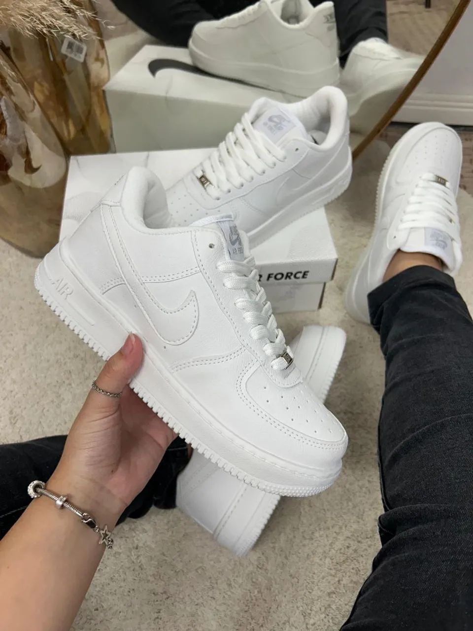 Nike Air Force 1 Branco - Novo! - Foto 3