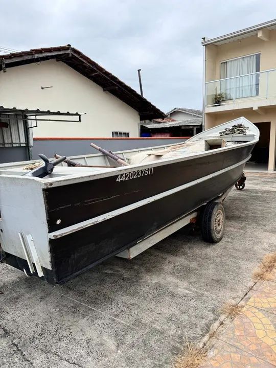 Barco 7m Com Motor 40hp 2019 4T e Carretinha - Foto 5