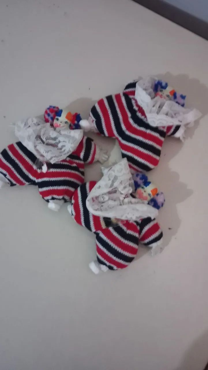 3 mini palhaços - Foto 2