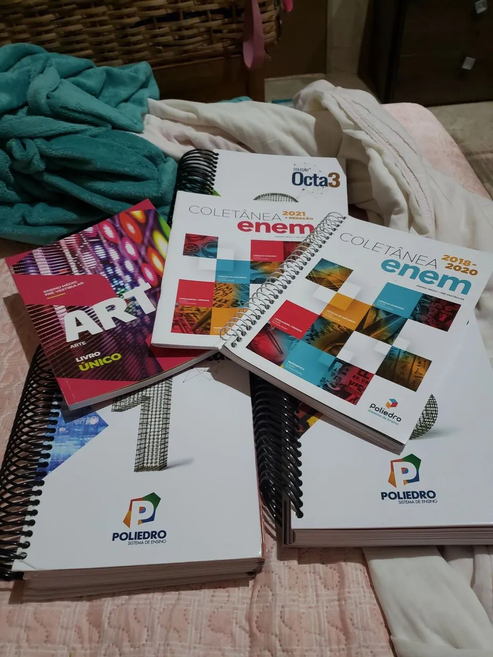 Material poliedro oficial completo enem