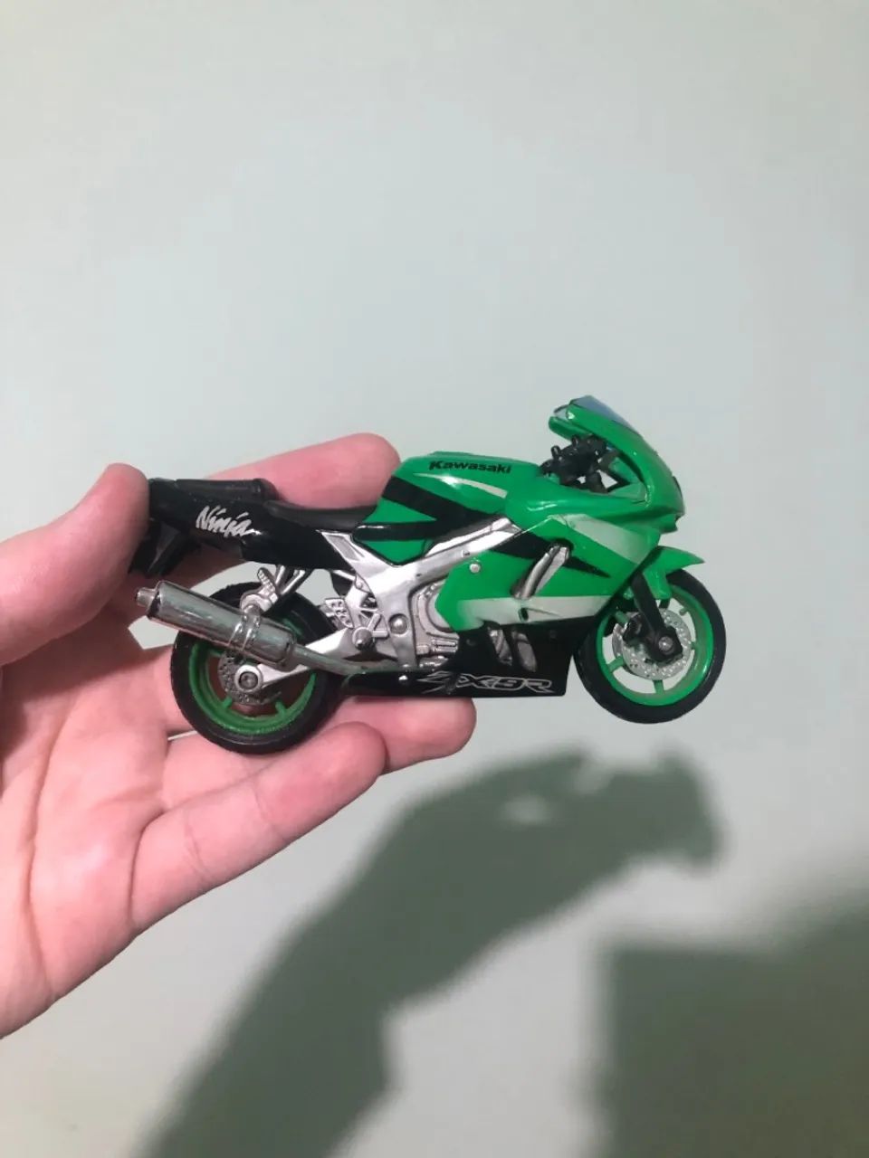 Miniatura Kawasaki Ninja verde  - Foto 2
