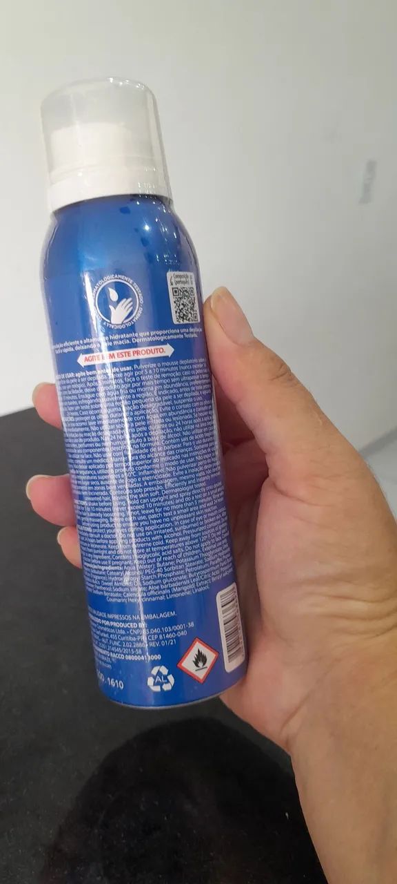 Racco Depilatório em Mousse depilação - 150ml - Foto 3