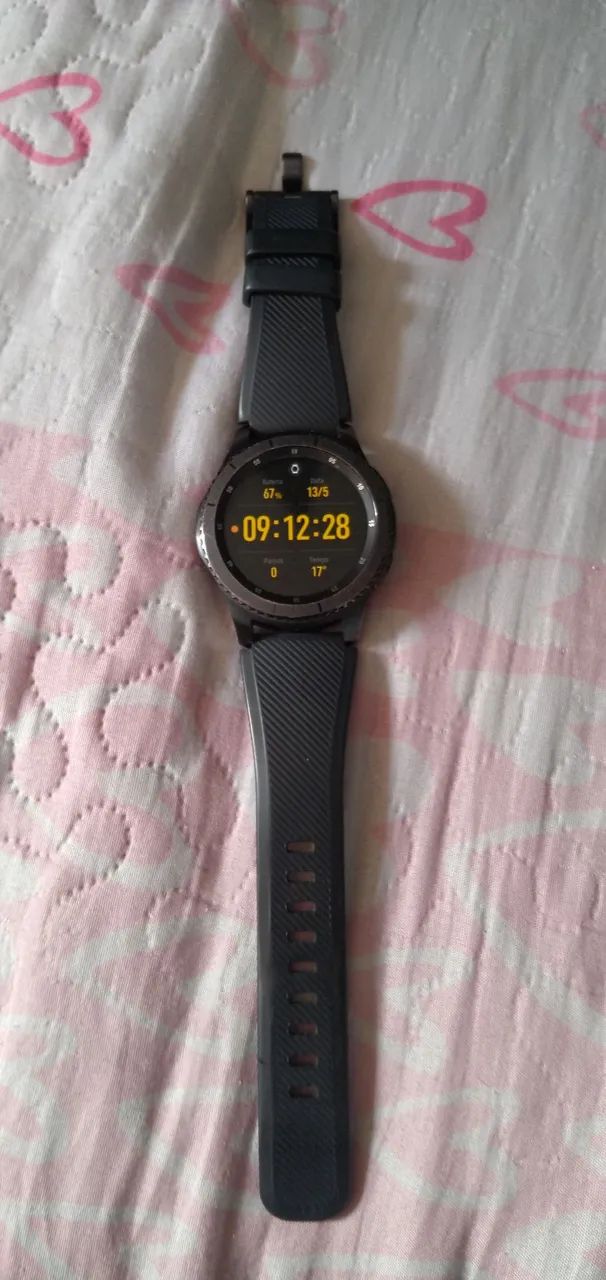 Smartwatch Samsung Gear S3 frontier mais Buds 2
